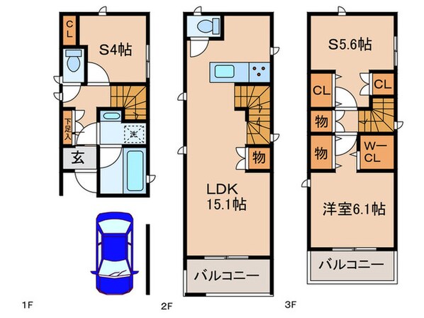 Kolet古淵＃04の物件間取画像